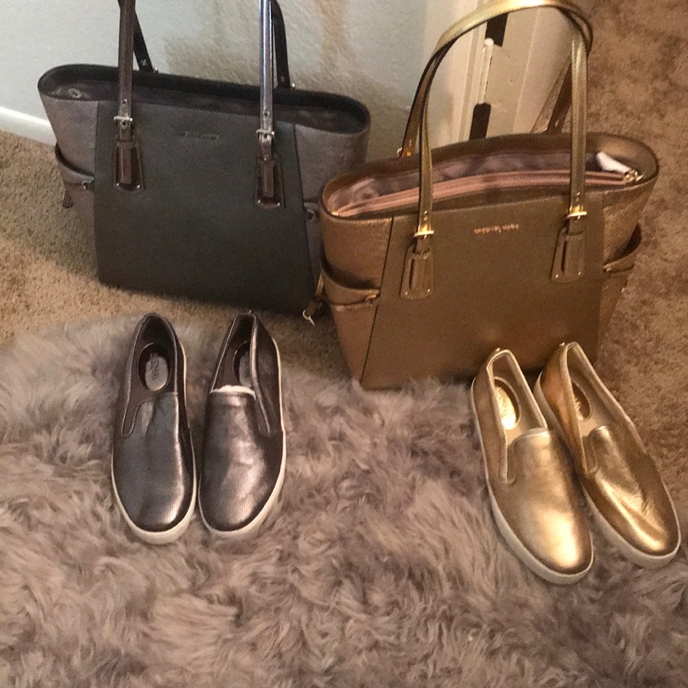 Michael kors handbag and shoes